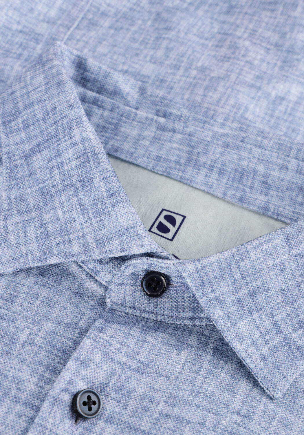 Blaue DESOTO Casual-Oberhemd DESOTO KENT 1/1 - large