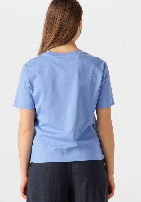 Hellblau SELECTED FEMME T-shirt SLFESSENTIAL SS BOXY TEE - large