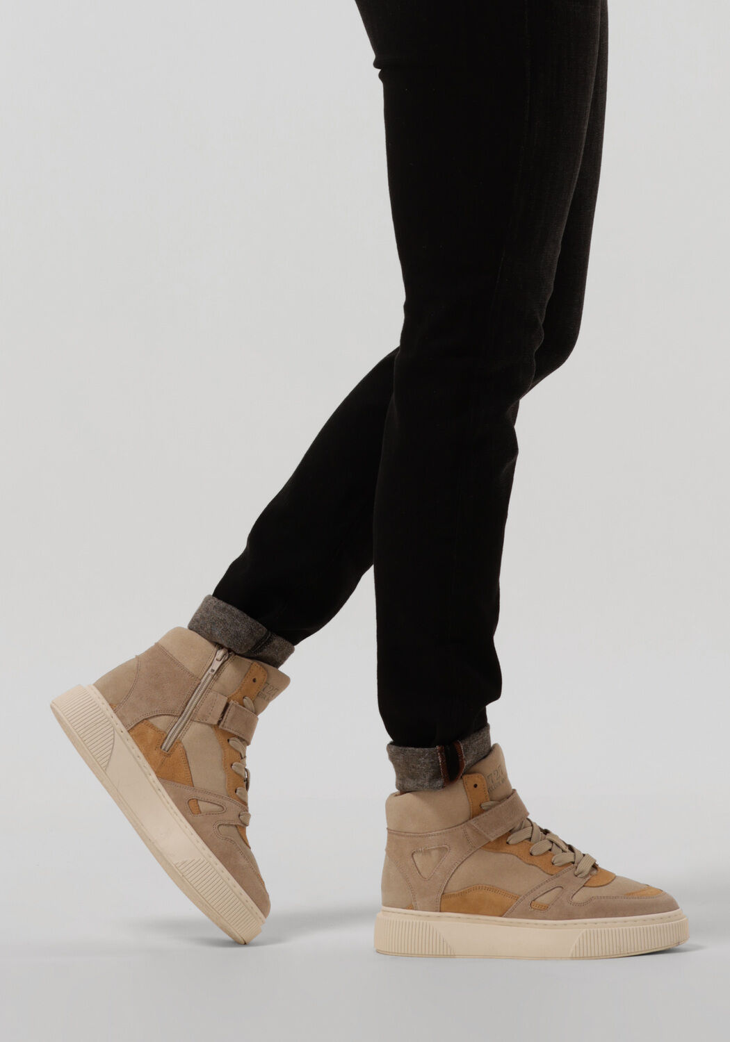 Beige CYCLEUR DE LUXE Sneaker High MUR - large