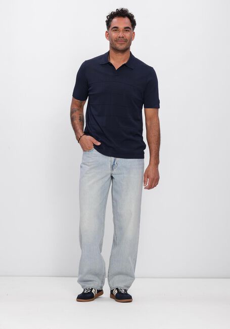 Dunkelblau BLUE INDUSTRY Polo-Shirt POLO - large