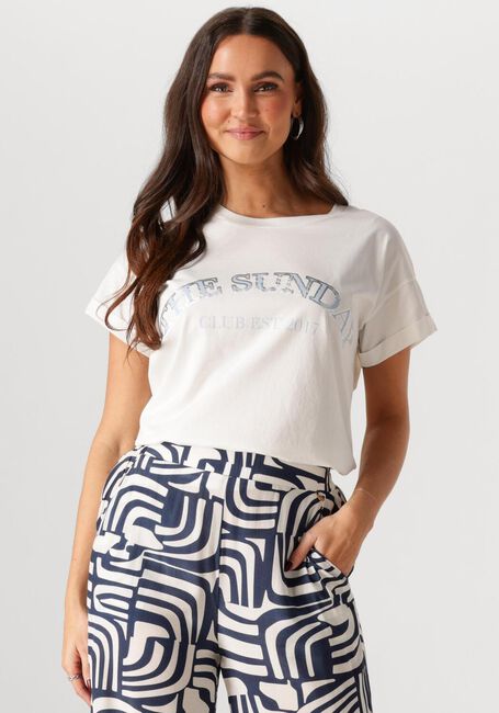 Weiße NUKUS T-shirt MEIKE SHIRT THE SUNDAY - large