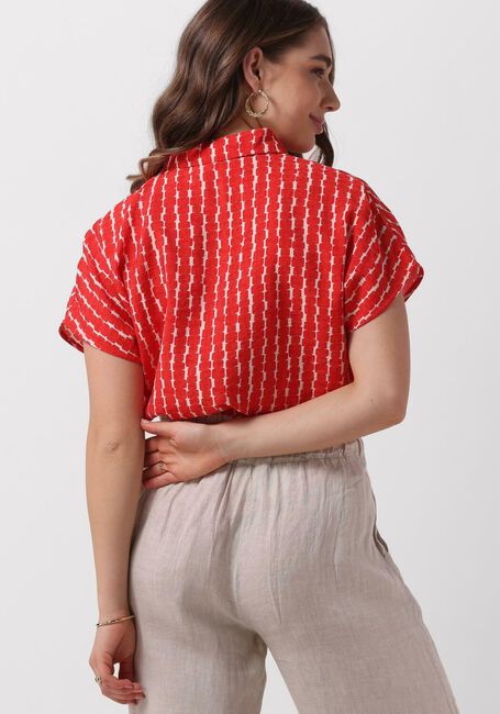 Rote BY-BAR Blusen KARLY RED GROOVE BLOUSE - large
