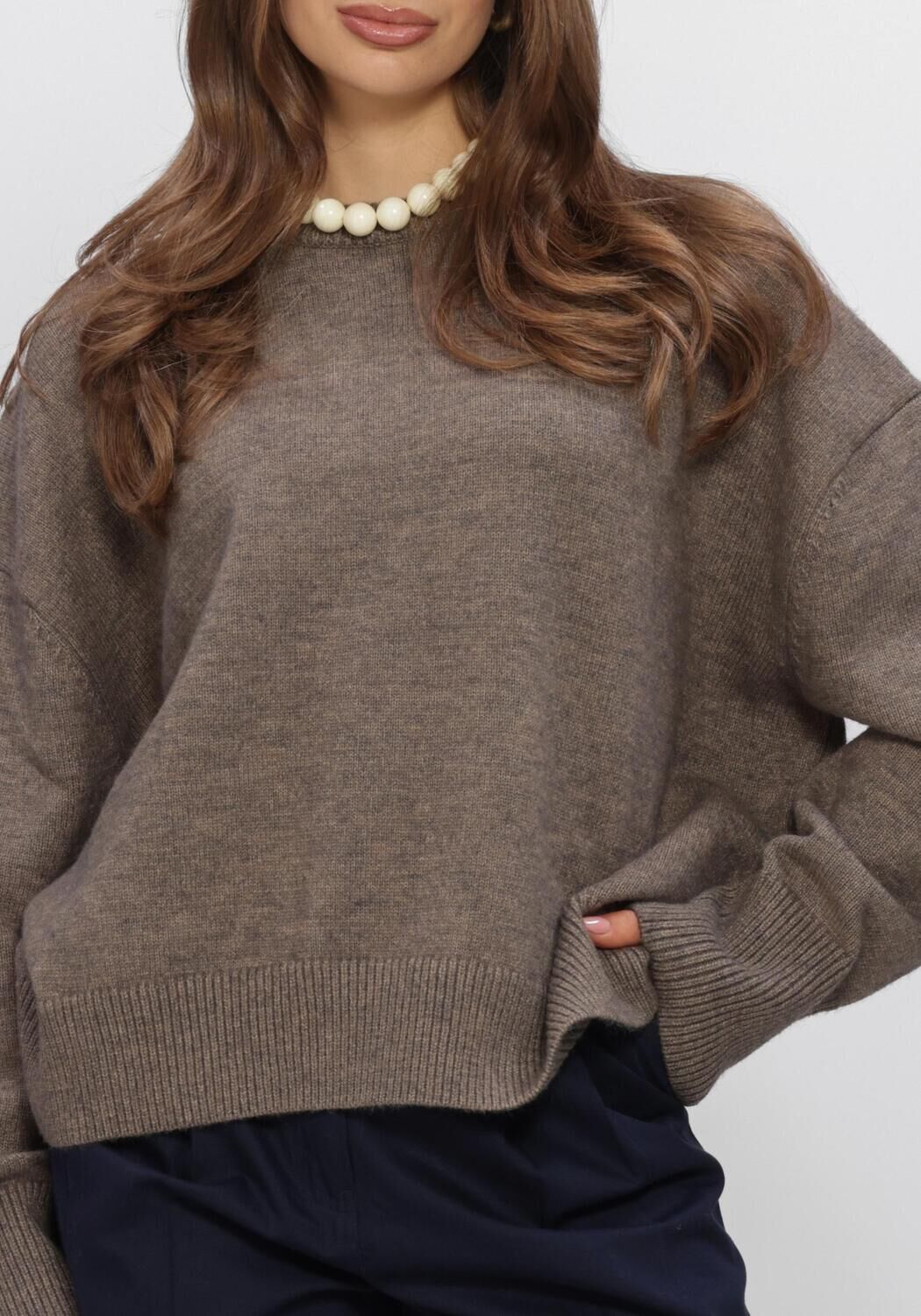 Taupe BOII STUDIOS Pullover OLOL - large
