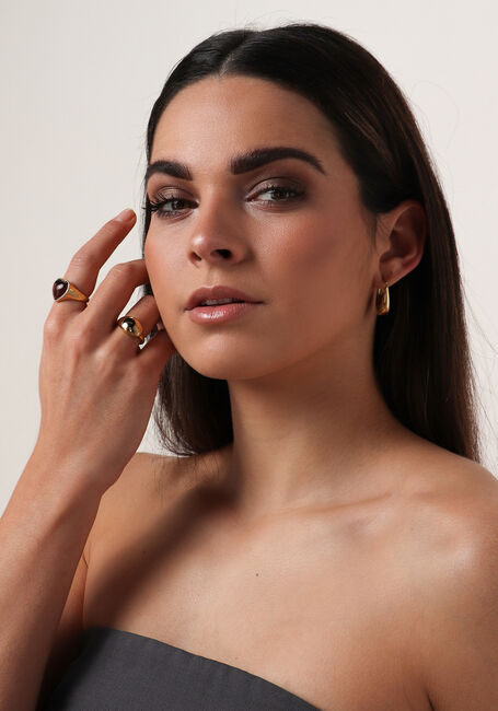 Goldfarbig NOTRE-V Ring RING ORGANIC - large