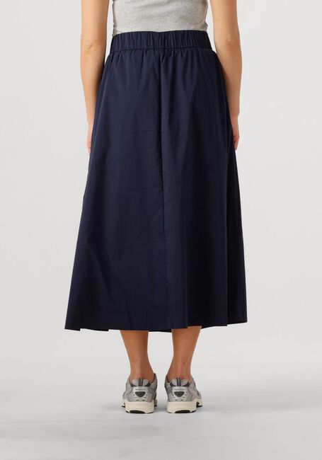 Dunkelblau NEO NOIR Midirock YARA POPLIN SKIRT - large