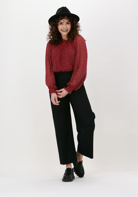 Rote IDANO Blusen SOLANGE - large