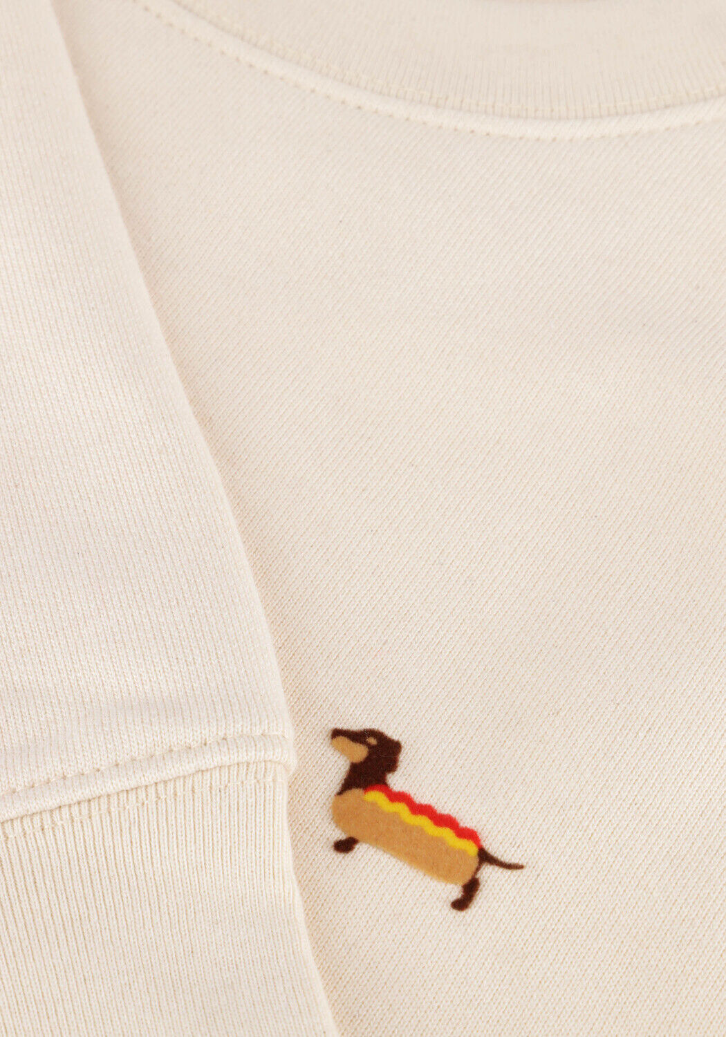 Beige STR&Oslash;M Clothing Sweatshirt SWEATER - large