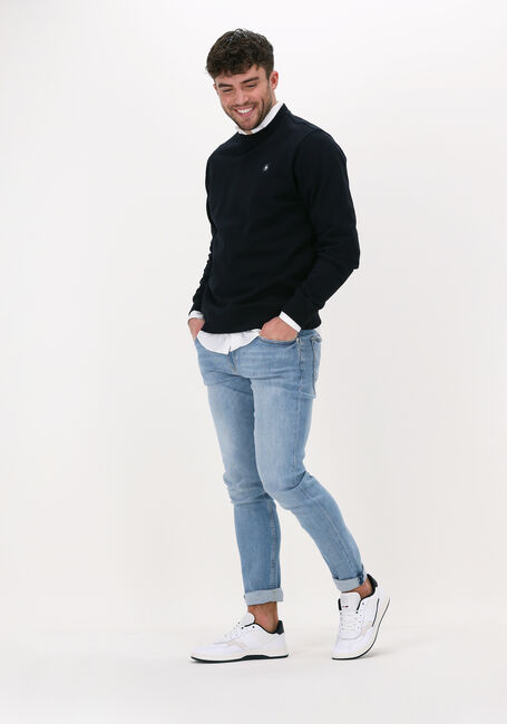 Dunkelblau SCOTCH & SODA Pullover FELPA CREWNECK SWEATSHIRT - large