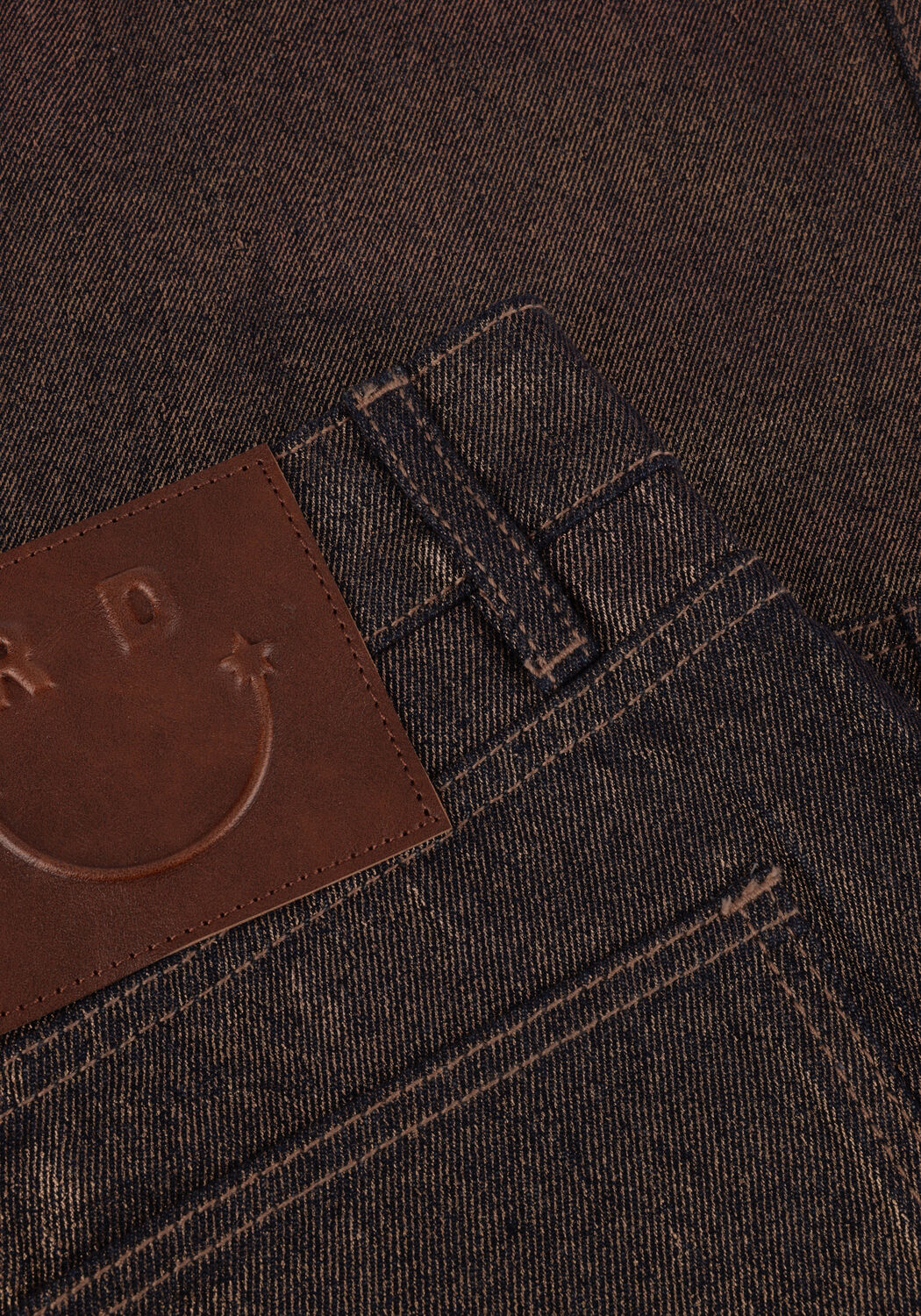 Goldfarbene REFINED DEPARTMENT Wide jeans ANYSSA - large