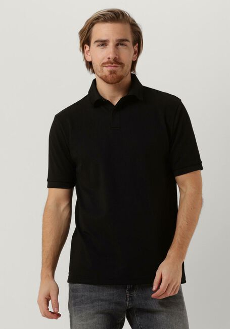 Schwarze DRYKORN Polo-Shirt SANTOS 520126 - large