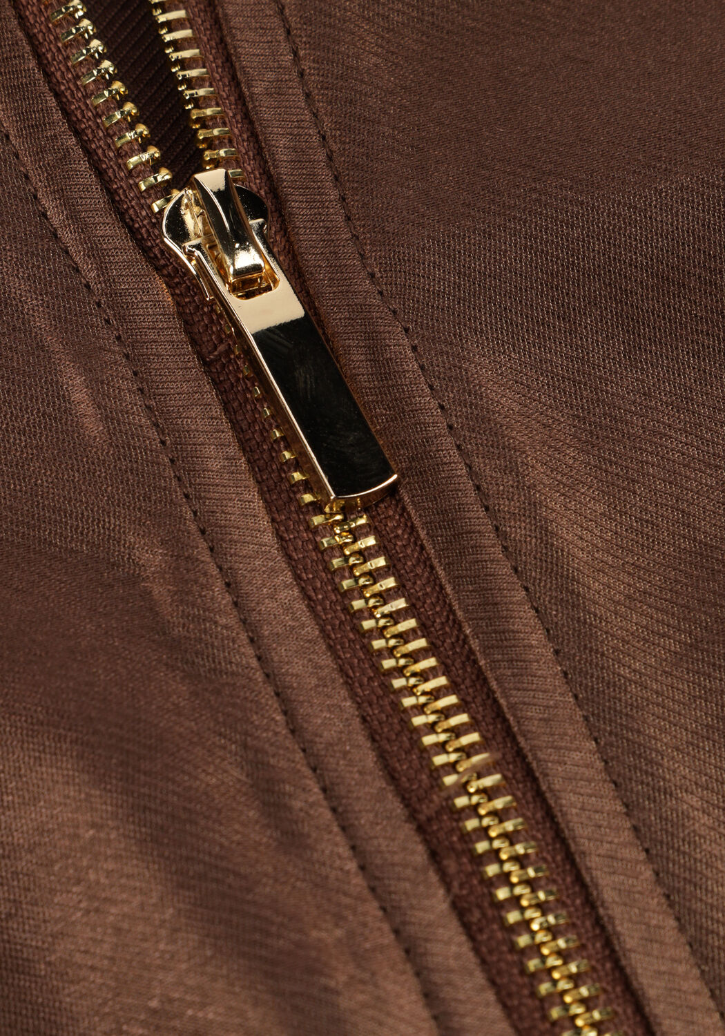 Braune AAIKO Minikleid SEMIRA CRINKLE VIS 545 - large