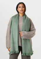 Grüne ALPACA LOCA Schal DOUBLE SCARF - medium