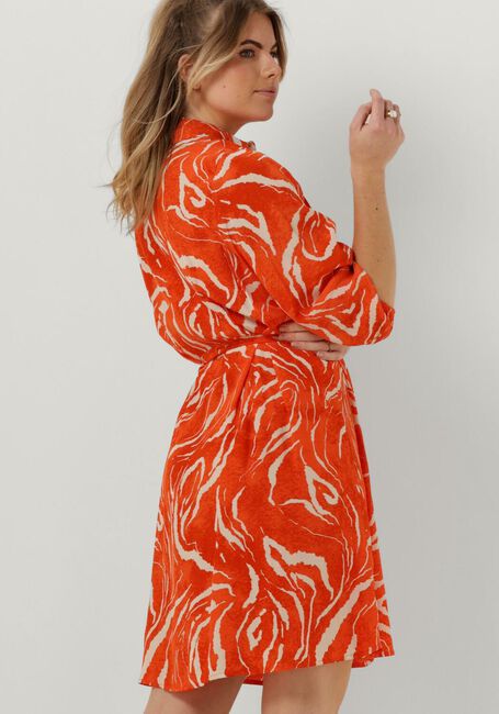 Orangene SELECTED FEMME Minikleid SLFSIRINE 3/4 SHORT SHIRT DRESS - large