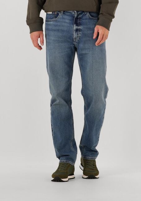 Blaue CALVIN KLEIN Straight leg jeans STNDRD STRGHT TINTED CK STONE JEANS - large