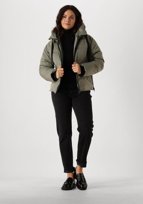 Grüne MSCH COPENHAGEN Wattierte Jack MSCHPAVINARIA SHORT JACKET - large