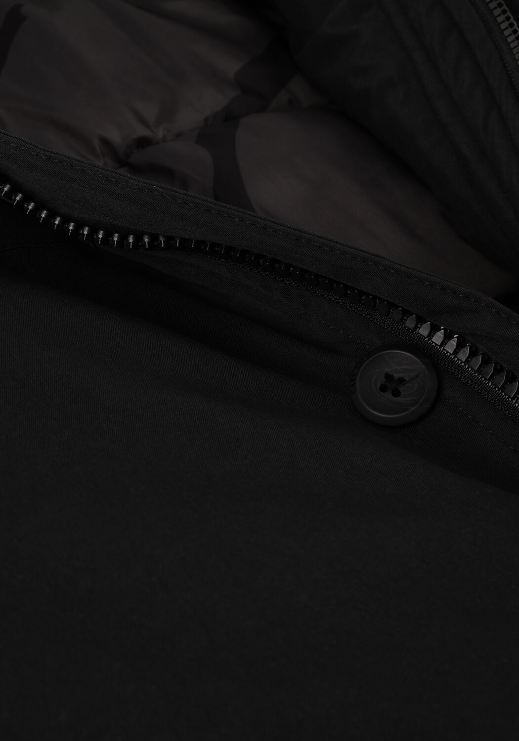 Schwarze CAST IRON Parkas PARKA JACKET HIGH TWILL RAMTURE - large