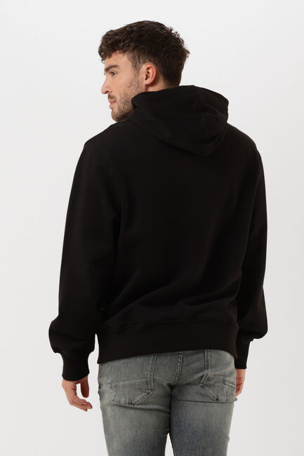 Schwarze CALVIN KLEIN Sweatshirt MICRO MONOLOGO HOODIE - large