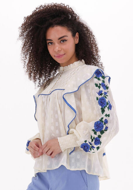 Beige Y.A.S. Blusen YASMENA LS TOP - large