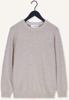 Beige SELECTED MEN Pullover NEWCOBAN LAMBS WOOL CREW NECK W Beige SELECTED MEN Pullover NEWCOBAN LAMBS WOOL CREW NECK W - medium