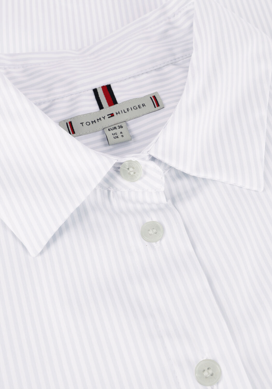 Blaue TOMMY HILFIGER Blusen ESS POPLIN REGULAR SHIRT - large