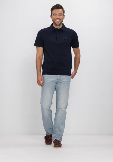 Dunkelblau BUTCHER OF BLUE Polo-Shirt CLIFDEN CO POLO SS - large