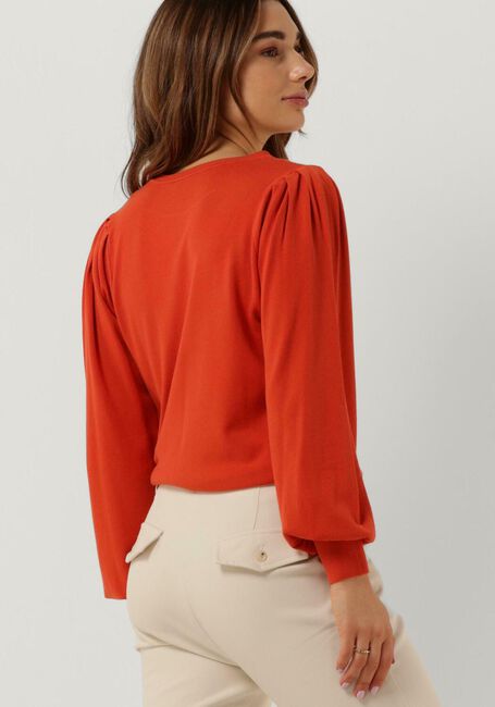 Orangene SUMMUM Sweatshirt PUFFY SLEEVE SWEATER BASIC KNIT - large