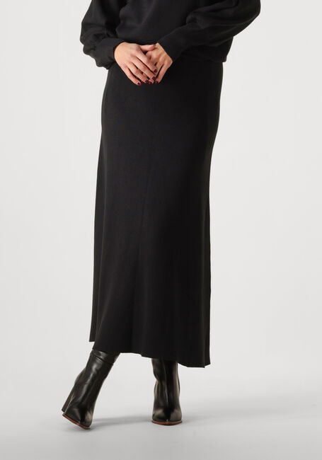 Schwarze Y.A.S. Maxirock YASFONNY HW ANKLE KNIT SKIRT - large