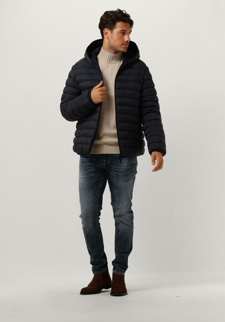 Dunkelblau PROFUOMO Wattierte Jack OUTERW BMBR ECODWN REV - large