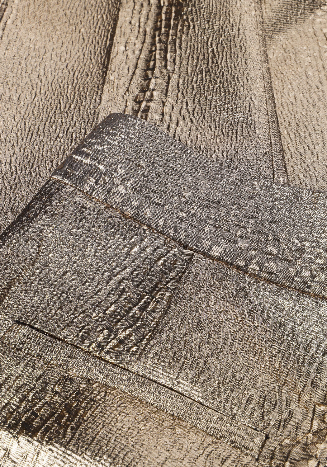 Goldfarbene DEA KUDIBAL Hose CAMETTI - large