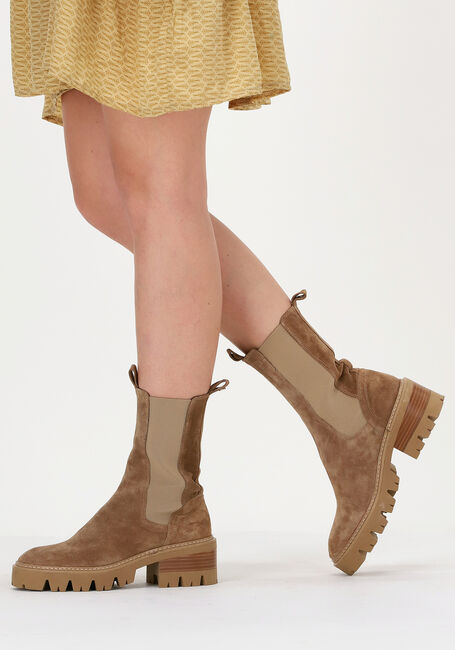 Camelfarbene NOTRE-V Chelsea Boots AN144 - large