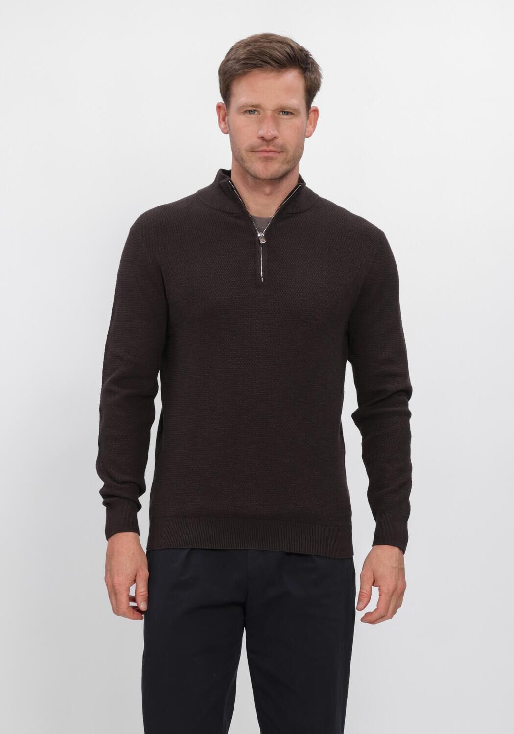 Braune PROFUOMO Pullover PPXJ30023 - large
