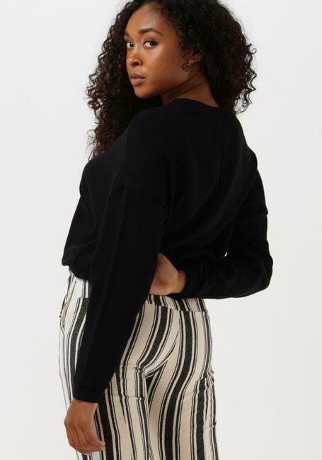 Schwarze 10DAYS Pullover ROUND NECK SWEATER - large