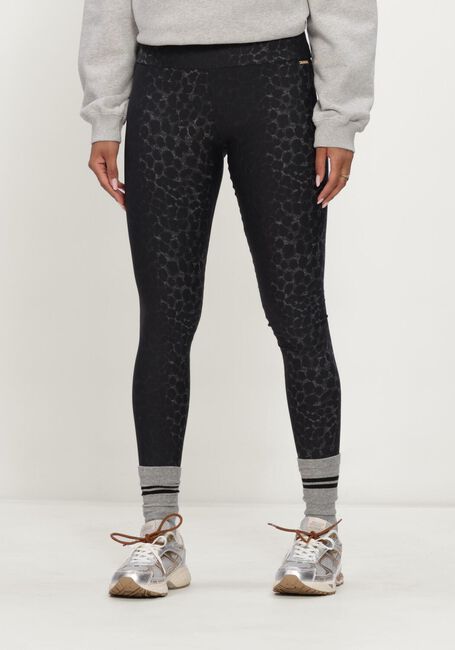 Schwarze DEBLON SPORTS Legging CLASSIC LEGGINGS HIGH WAISTBAND - large