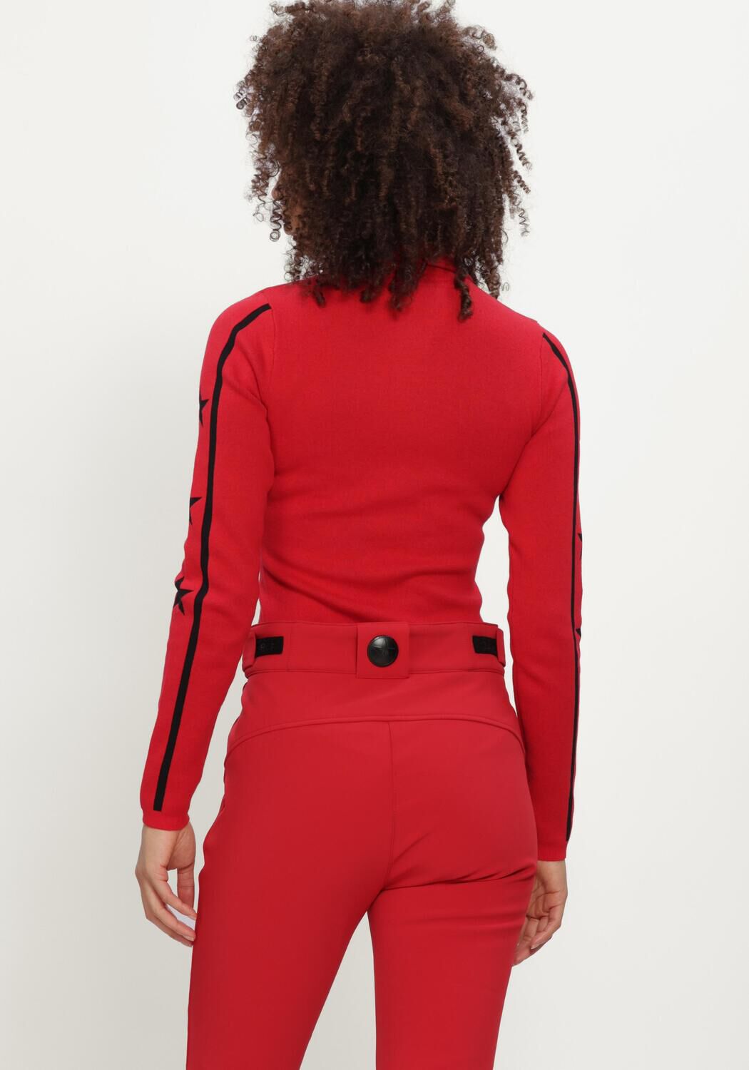 Rote AIRFORCE Pullover STELLA STAR KNITTED PULLY - large