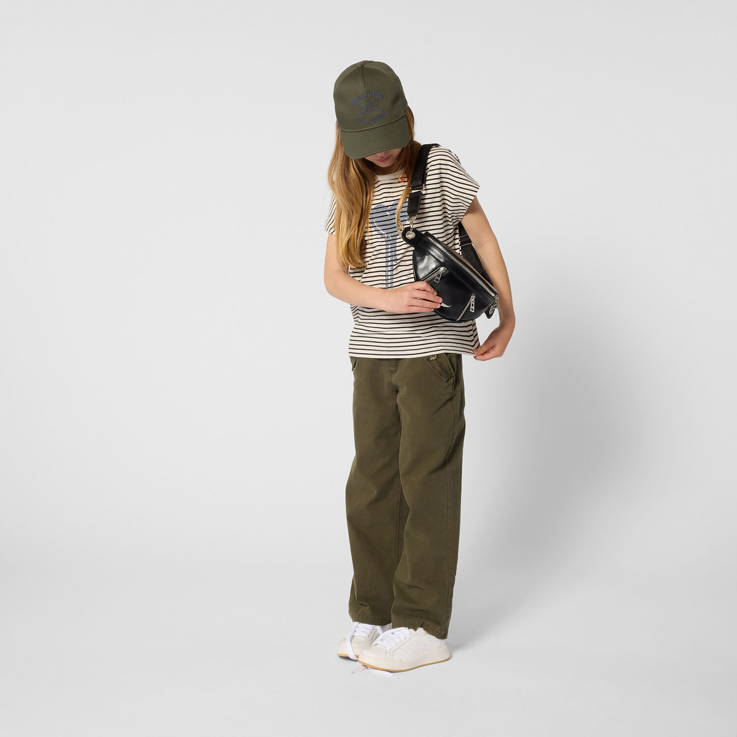 Gr&uuml;ne ZADIG & VOLTAIRE Kappe X60619
