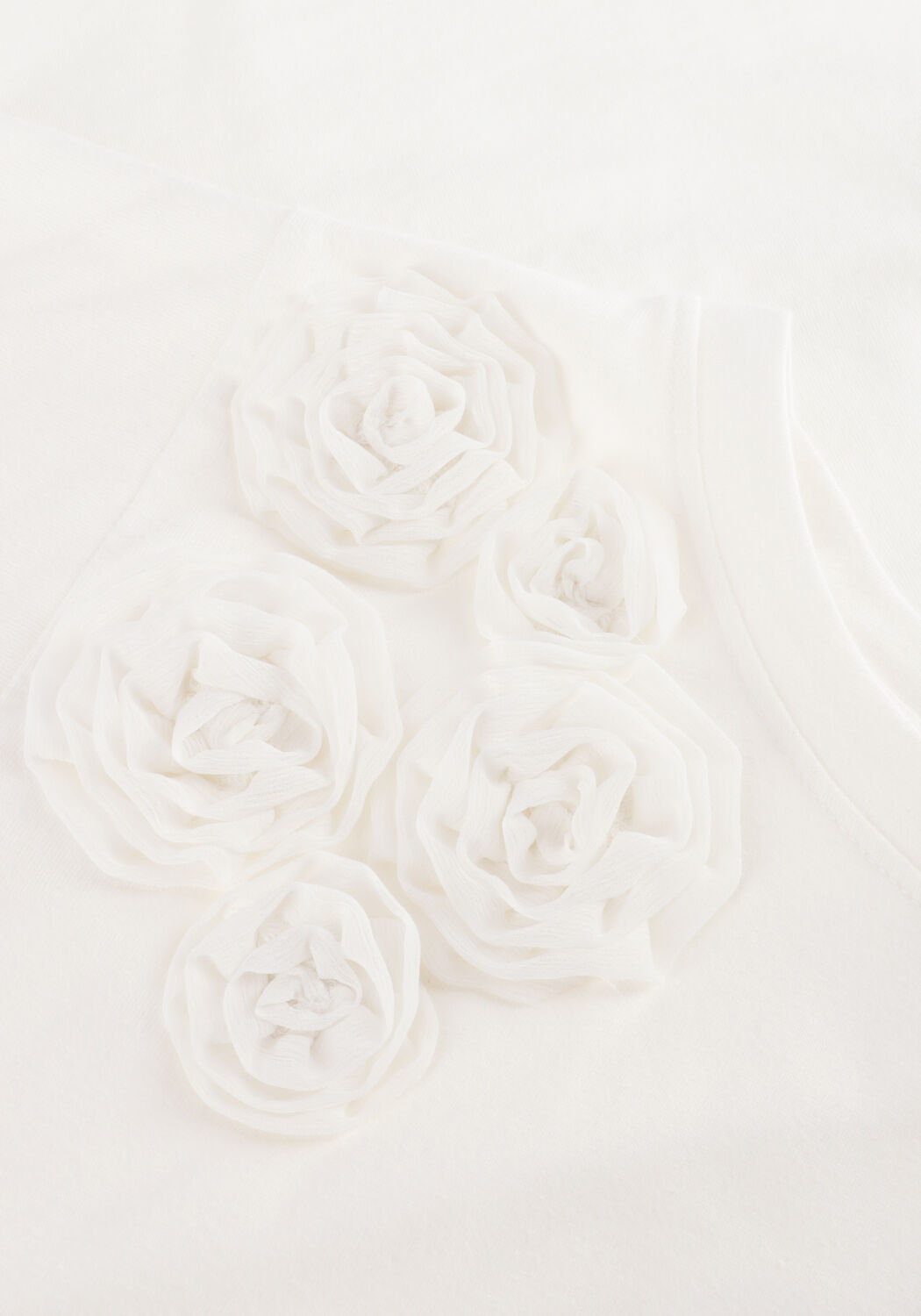 Wei&szlig;e AAIKO Top CORA FLOWER CO 199 - large