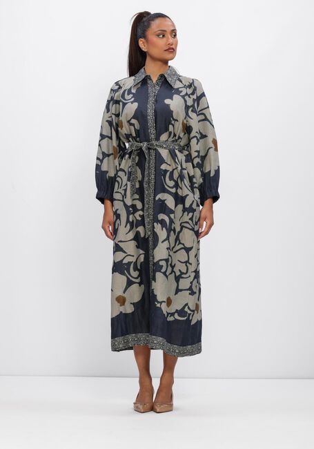 Dunkelblau LUISA CERANO Midikleid 738654/3844-00 - large
