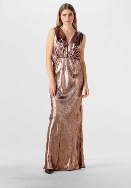 Bronzefarbig MES DEMOISELLES Maxikleid SAMBI - large