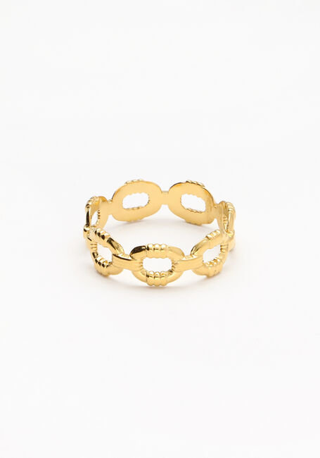 Goldfarbig NOTRE-V Ring OMSS22-026 - large
