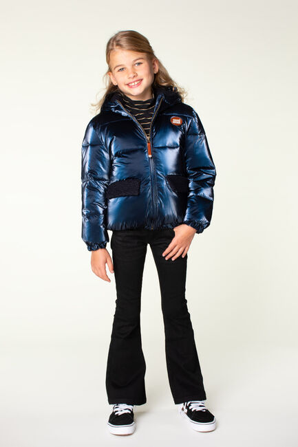 Blaue MOODSTREET Wattierte Jack WINTERJACKET JULIE - large