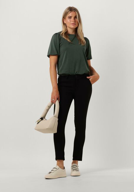 Grüne MINUS T-shirt DARSY PUFF SLEEVE T-SHIRT - large