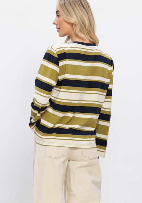 Gr&uuml;ne MODSTR&Ouml;M Tops & T-shirts URBANMD STRIPE LS T-SHIRT - large