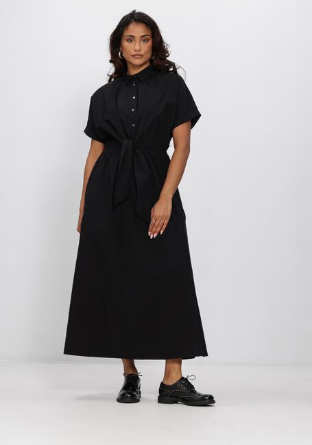 Schwarze ANOTHER LABEL Maxikleid ALJACQUI DRESS S/S - large