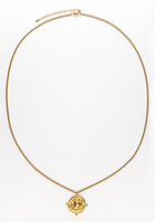 Goldfarbig NOTRE-V Kette KETTING MUNT - medium