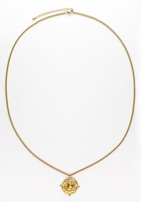 Goldfarbig NOTRE-V Kette KETTING MUNT - large