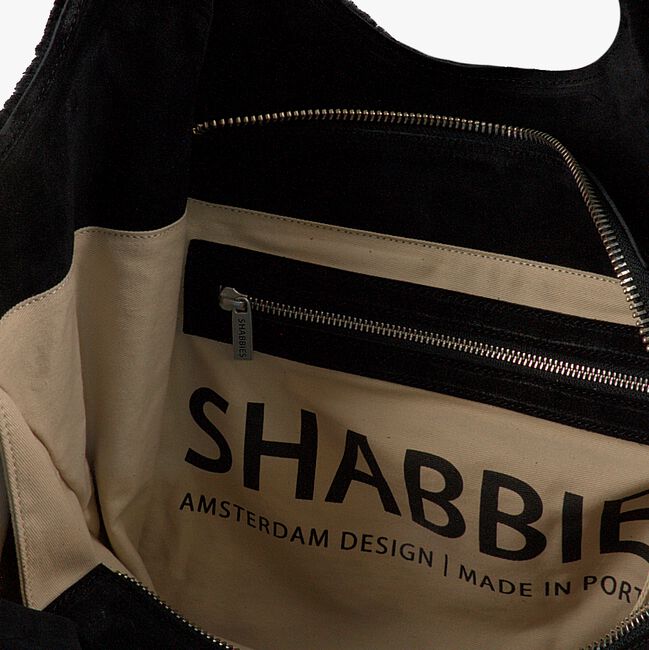 Schwarze SHABBIES Handtasche 213020022  - large