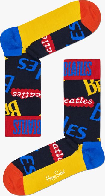 Mehrfarbige/Bunte HAPPY SOCKS Socken BEATLES IN THE NAME OF SOCK - large