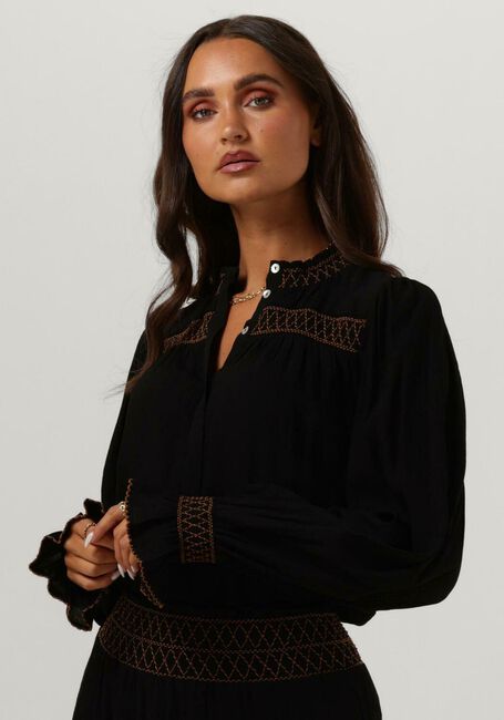 Schwarze AAIKO Blusen JACKY CO 535 - large