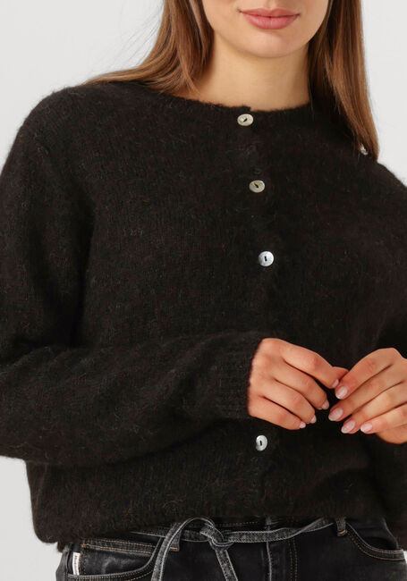 Schwarze BY-BAR Pullover CLEO NATURAL CARDIGAN - large