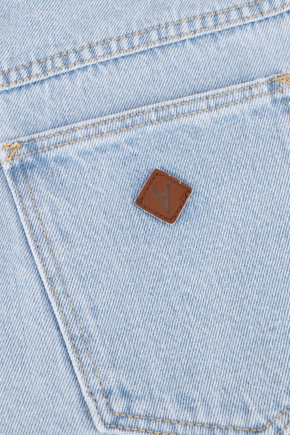 Hellblau ABRAND JEANS Kurze Hosen VENICE SHORT KENDALL - large